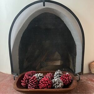 Fire starters wax dipped pinecones